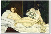 Édouard Manet - Olympia 1863 - NEW Fine Arts Poster