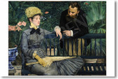 ÉDouard Manet - In the Conservatory 1879 - NEW Fine Art Poster