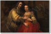 The Jewish Bride - Rembrandt - 1669 - NEW Fine Arts Poster