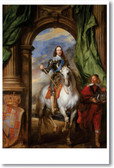 King Charles I - 1600-1649 by Anthony van Dyck - NEW Fine Arts Poster