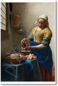 PosterEnvy - The Milkmaid by Johannes Vermeer 1658 POSTER
