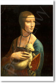 Lady with an Ermine - 1490 - Leonardo daVinci