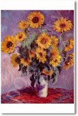 Bouquet of Sunflowers 1881 - Claude Monet