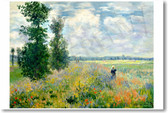 Poppy Fields near Argenteuil 1875 - Claude Monet