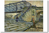 The Bridge at Trinquetaille 1888 - Vincent van Gogh