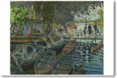 Bathers at La Grenouillere 1869 - Claude Monet