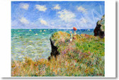 Cliff Walk at Pourville 1882 - Claude Monet