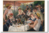 Luncheon of the Boating Party 1881 - Pierre Auguste Renoir