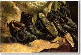 Three Pair of Shoes 1886 - Vincent van Gogh