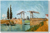 Langlois Bridge at Arles 1888 - Vincent van Gogh