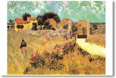 Farmhouse in Provence 1888 - Vincent van Gogh
