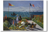 Jardin à Sainte-Adresse - Claude Monet