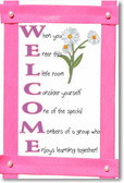 WELCOME 2 - NEW Classroom Motivational Poster