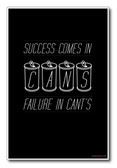Cans and Cant's - NEW Classroom Motivational Poster