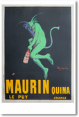 Maurin Quina Le Puy France - NEW Vintage Reprint Poster