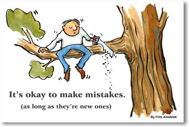 PosterEnvy - It's Okay To Make Mistakes - NEW Classroom Motivational Poster