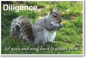 Diligence - NEW Classroom Motivational Poster