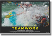 Teamwork - Coming Together is a Beginning. Keeping Together is Progress. Working Together is Success. - Henry Ford