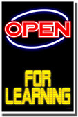 Open For Learning