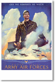 Oer The Ramparts We Watch - NEW Vintage Reprint Poster