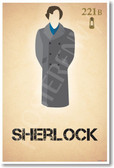 Sherlock Holmes - Sherlock - 221B Baker Street Poster Print Gift