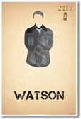 John Watson - 221B Baker Street Poster Print Gift