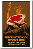 They Fight For You - Protect Them - Help the Red Cross Raise $100,000,000 at Once