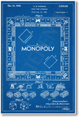 Monopoly - NEW Famous Invention Patent Blueprint PosterEnvy Poster (fa123)