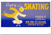 Enjoy Ice Roller Skating - New York