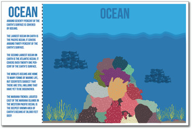 Ocean - NEW World Habitat Ecosystems Poster (ms270)