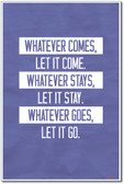 Let It Go - Classroom Motivational Poster (cm1010)