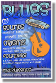  Blues - NEW Music Genre Poster (mu081)
