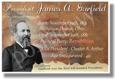 U.S. President James Garfield - New Social Studies Poster (fp345) PosterEnvy