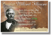 Presidential Series - U.S. President Millard Fillmore - New Social Studies Poster (fp352) American History PosterEnvy 