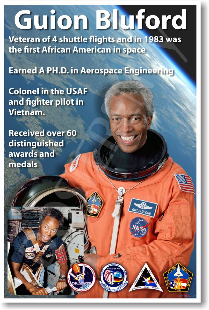 Charles Bolden NEW NASA African American Astronaut Space Exploration POSTER 