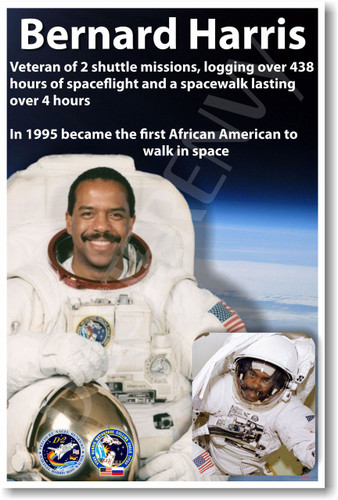 Bernard Harris - NEW NASA African American Astronaut Space Shuttle Poster (fp366) PosterEnvy 