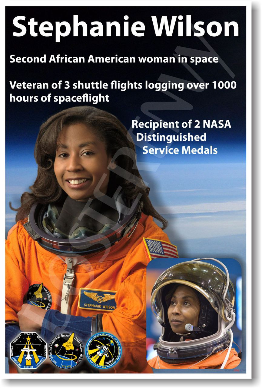 NEW NASA African American Astronaut Space Exploration POSTER Charles Bolden 
