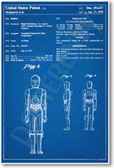 Star Wars - C3PO Patent - NEW Famous Invention Patent Poster (fa141) PosterEnvy