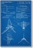 Star Wars - Imperial Shuttle Patent - NEW Famous Invention Patent Poster (fa147) PosterEnvy