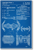 Star Wars - Tie Bomber Patent - NEW Famous Invention Patent Poster (fa163) Film Movie PosterEnvy
