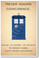 Doctor Who - Tardis - Never Ignore Coincidence - NEW British TV Show Humor Poster (hu293) PosterEnvy BBC TV Show Novelty Gift