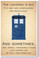 Doctor Who - Tardis - The Universe Is Big - NEW British TV Show Humor Poster (hu301) novelty gift bbc tv show posterenvy