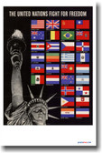 The United Nations Fights for Freedom - Statue of Liberty