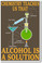 Alcohol Is A Solution - NEW Science Chemistry Classroom Poster (ms300) PosterEnvy