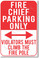 Fire Chief Parking Only Firefighter fireman Violators Must Climb the Pole NEW Funny POSTER (hu330)