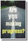 Are You Making Progress NEW Classroom Student School Motivational Poster Road of Life (cm1067)