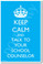 Keep Calm And Talk To Your School Counselor - NEW Humor Poster (hu341)