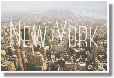 New York - NEW Travel Poster (tr583)