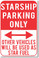 Starship Parking Only - NEW Humor Joke Poster (hu385)