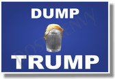 Dump Trump - NEW Humor Poster (hu388)